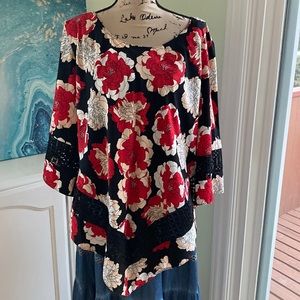 Alfani Dressy floral Top